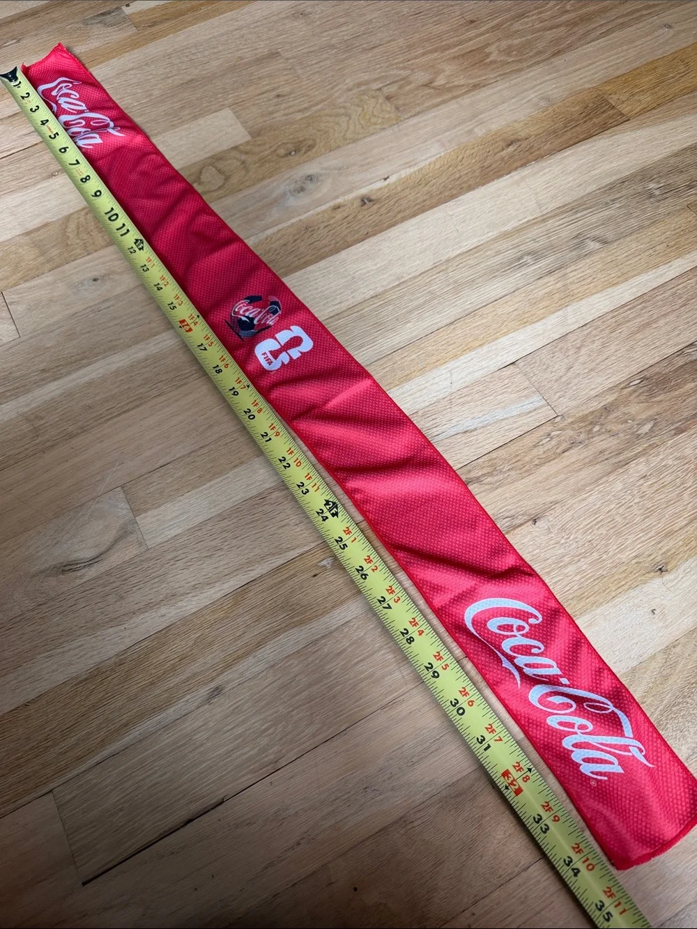 NWT Coca Cola Red Headband with FIFA World Cup Graphic ⚽️🥅🏆
